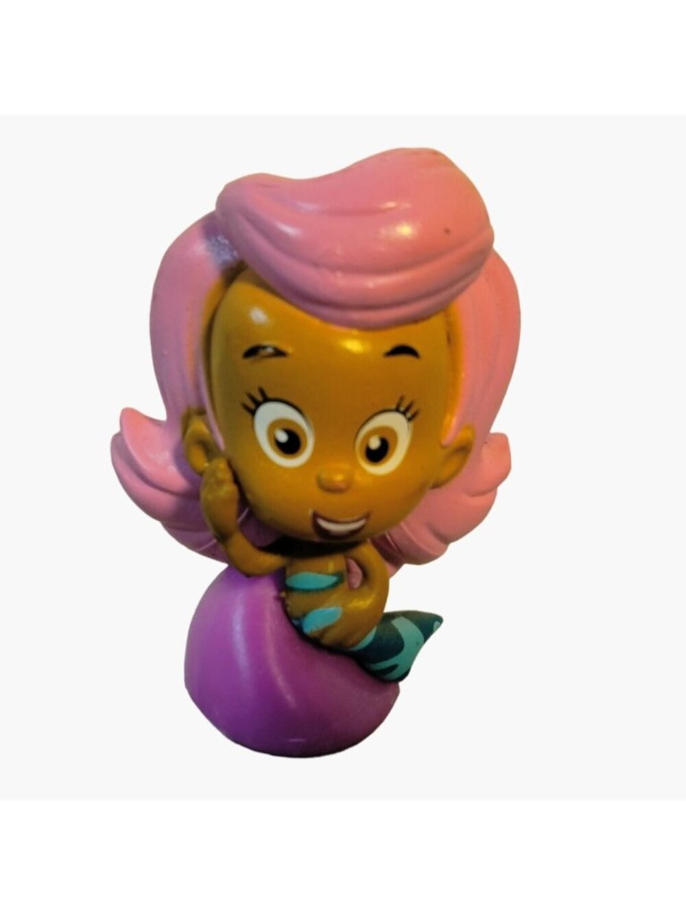 Bubble Guppies Molly Mini Figurine Miniature Toy Cake Topper